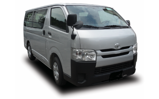 Toyota Hiace Passenger Van Standard Roof for Rent